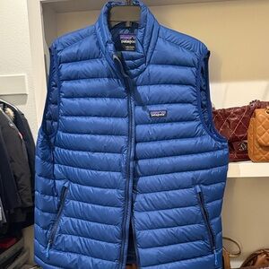 Patagonia Men's Vibrant Blue Quilted Vest